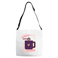 Valentines Day Coffee Cream Couple Love Pun Adjustable Strap Totes | Artistshot