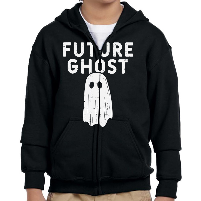 Future Ghost Funny Happy Halloween Costume Men Women Kids Youth Zipper Hoodie | Artistshot