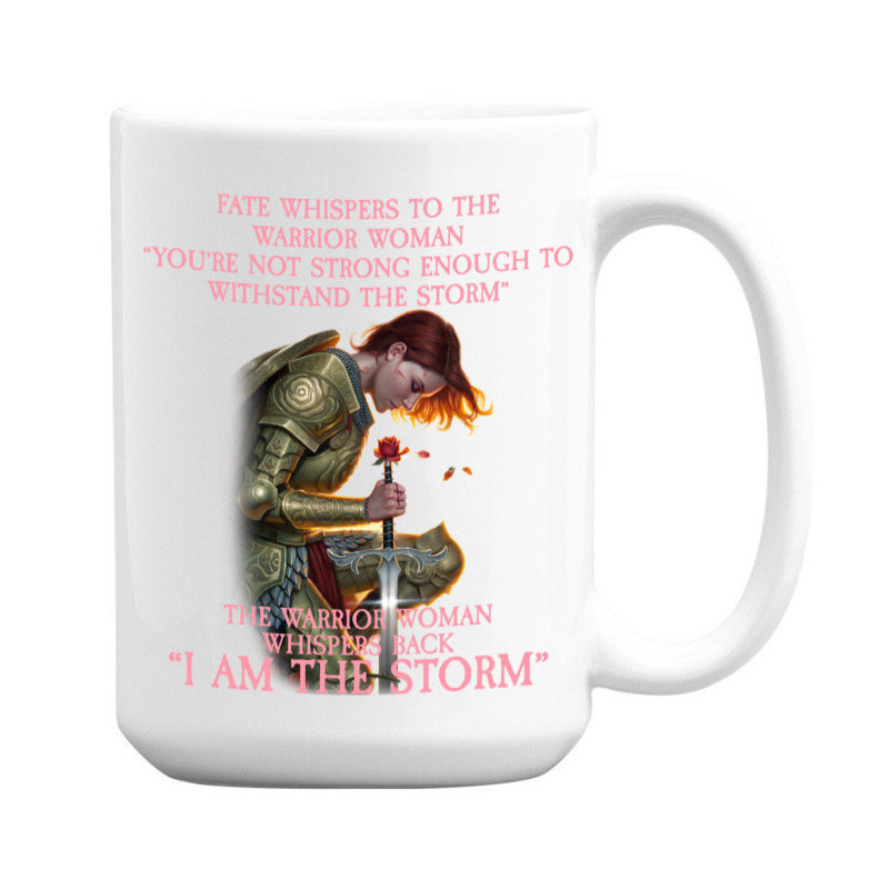 Fate Whispers To The Warrior Long Sleeve T Shirt 15 Oz Coffee Mug | Artistshot