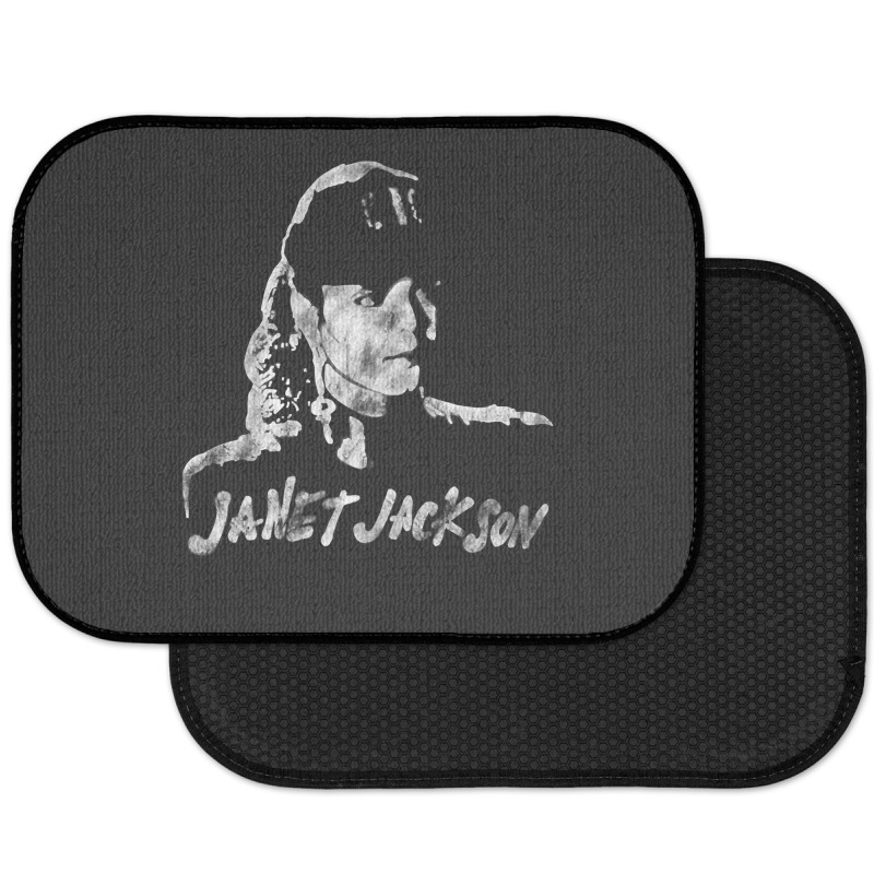 Janet Jackson, The Janet Jackson, Janet Jackson Art, Janet Jackson Vin Rear Car Mat | Artistshot