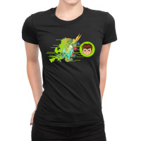 Cn Ben 10 Alien Mashup Ladies Fitted T-shirt | Artistshot