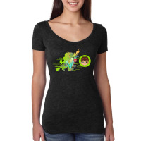 Cn Ben 10 Alien Mashup Women's Triblend Scoop T-shirt | Artistshot