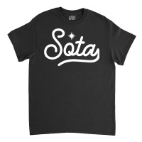 Classic Minnesota Sota Script North Star State Sweatshirt Classic T-shirt | Artistshot