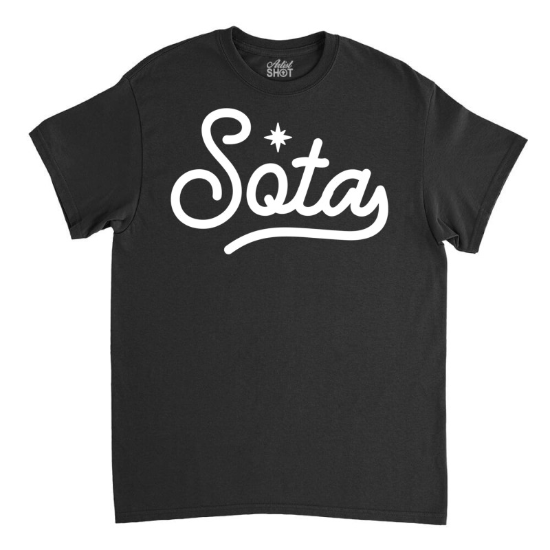 Classic Minnesota Sota Script North Star State Sweatshirt Classic T-shirt | Artistshot