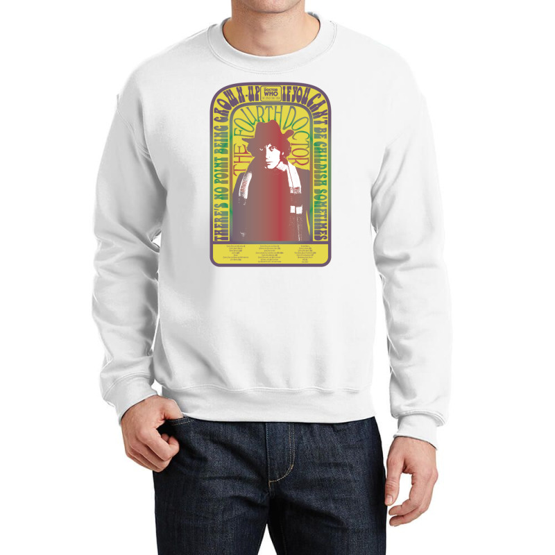 Doctor Who Spacetime Tour 4th Doctor Baker Sweatshirt Crewneck Sweatshirt by cm-arts | Artistshot