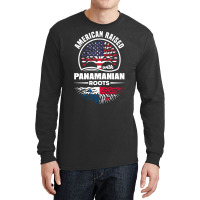 American Raised With Panamanian Roots Panama Panama Flag Pullover Hood Long Sleeve Shirts | Artistshot