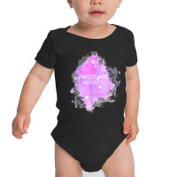 Strength Over Weakness Galaxy   Myasthenia Gravis Awareness T Shirt Baby Bodysuit | Artistshot