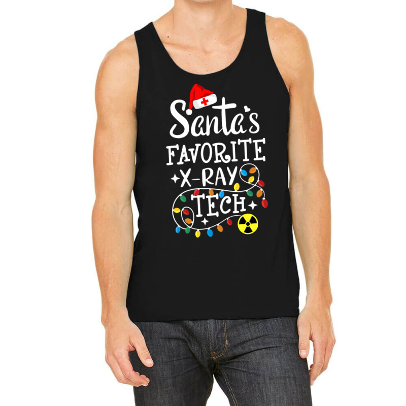 Santa's Favorite Xray Technician Radiologic Technologist Tank Top by cm-arts | Artistshot