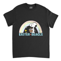 Womens Peanuts Easter Beagle V-neck Classic T-shirt | Artistshot