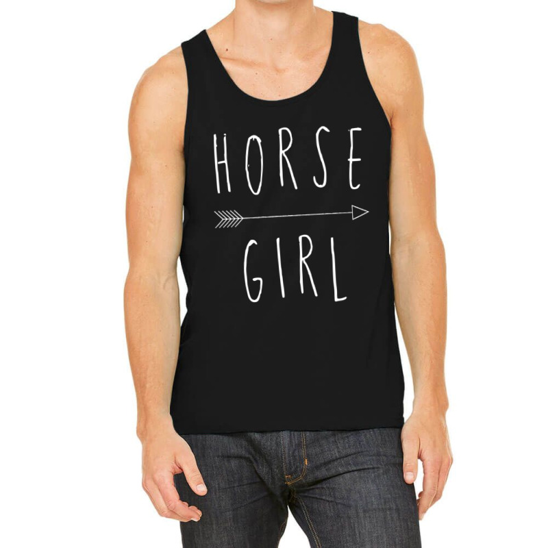 Horse Girl Tank Top by cm-arts | Artistshot