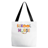 School Nurse Halloween Costume Registered Nurse Life Pumpkin Tote Bags | Artistshot