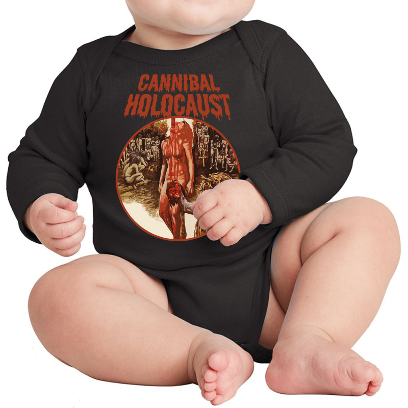 Cannibal Holocaust, The Cannibal Holocaust, Cannibal Holocaust Art, Ca Long Sleeve Baby Bodysuit | Artistshot