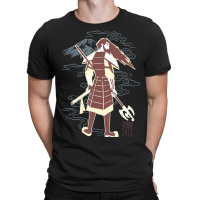 Cn Samurai Jack Red Hue Portrait T-shirt | Artistshot