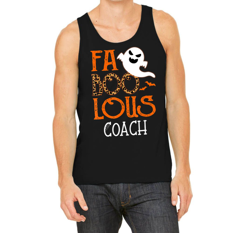 I Am A Faboolous Coach On Halloween Party Ghost Tank Top | Artistshot