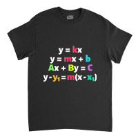 Math Teacher Linear Equations Classic T-shirt | Artistshot