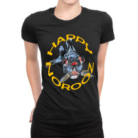 Happy Norooz Artistic Greeting With Blackmoor Goldfish Ladies Fitted T-shirt | Artistshot