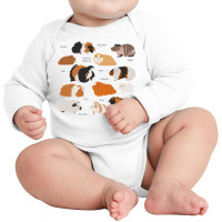 Guinea Pig Breeds   Costume Clothing Accessories Long Sleeve Baby Bodysuit | Artistshot