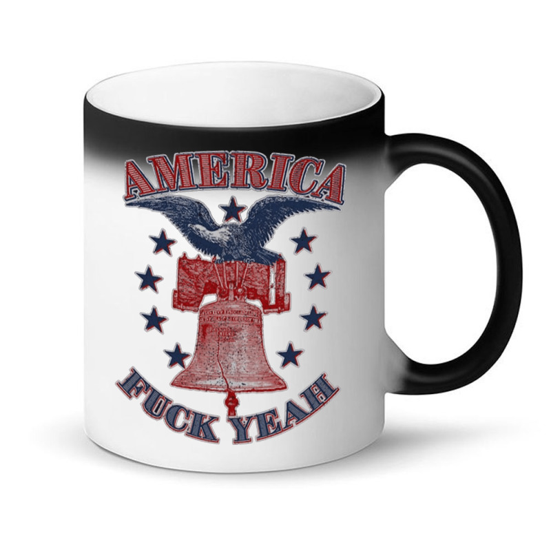 America Fuck, America Fuck Art, America Fuck Vintage, America Fuck Pai Magic Mug | Artistshot
