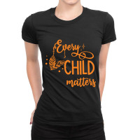 Portion Donated! Every Child Matters Ladies Fitted T-shirt | Artistshot