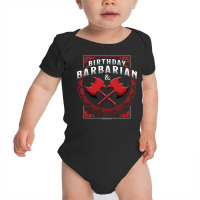 Dungeons & Dragons Birthday Barbarian Baby Bodysuit | Artistshot