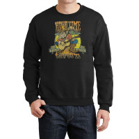 High Time, High Time Vintage, High Time Art, High Time Painting, The H Crewneck Sweatshirt | Artistshot