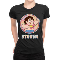 Cn Steven Universe Steven Portrait Ladies Fitted T-shirt | Artistshot