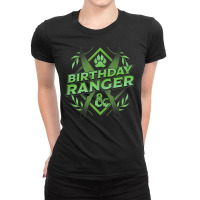 Dungeons & Dragons Birthday Ranger Ladies Fitted T-shirt | Artistshot