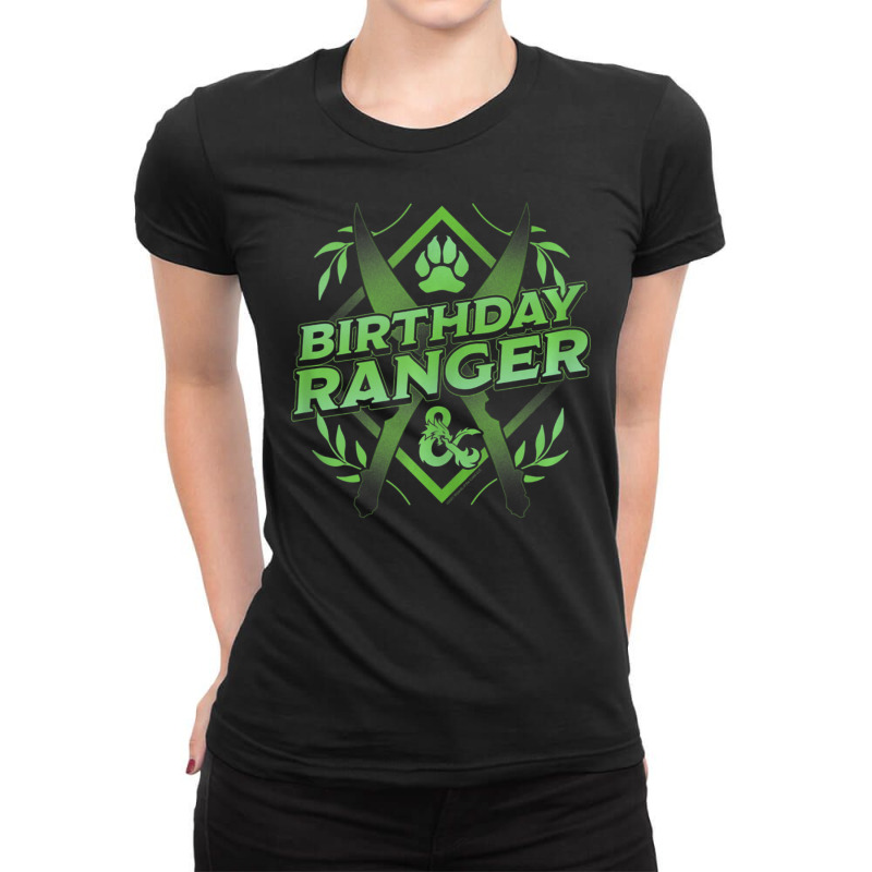 Dungeons & Dragons Birthday Ranger Ladies Fitted T-Shirt by hotoancuong | Artistshot