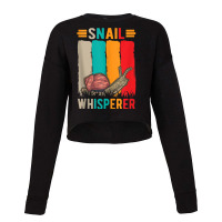 Snail Whisperer Tank Top Cropped Sweater | Artistshot