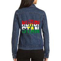 Kurdistan Kurdish Flag Freedom Ladies Denim Jacket | Artistshot