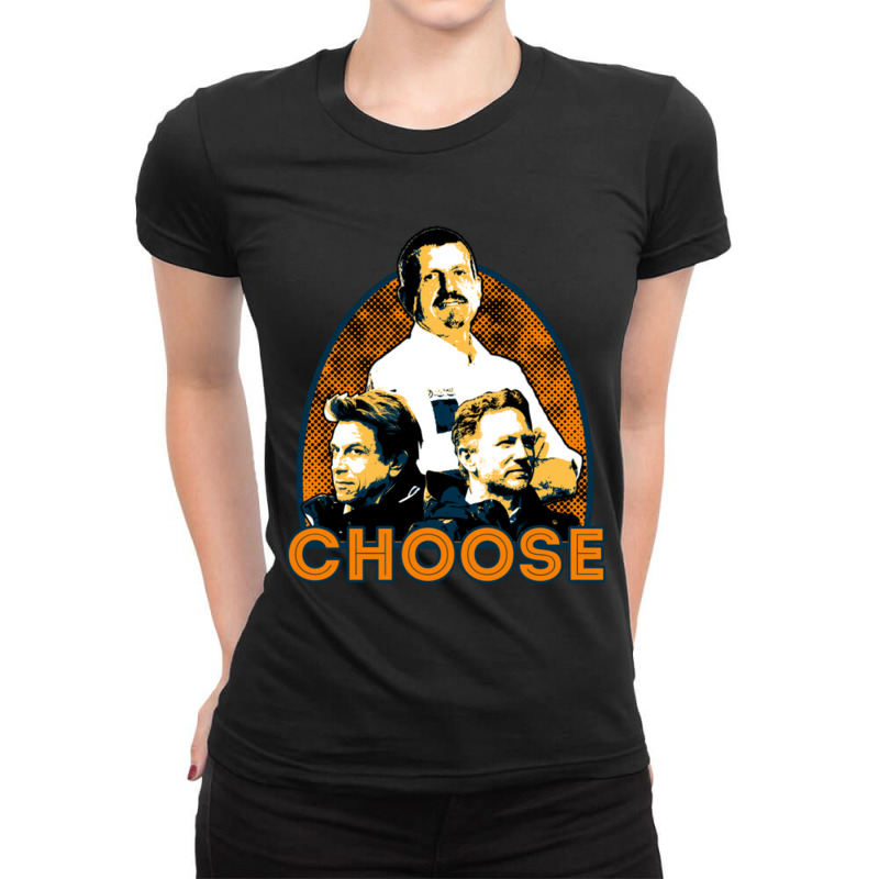 Choose A Team Principal Ladies Fitted T-Shirt by cm-arts | Artistshot