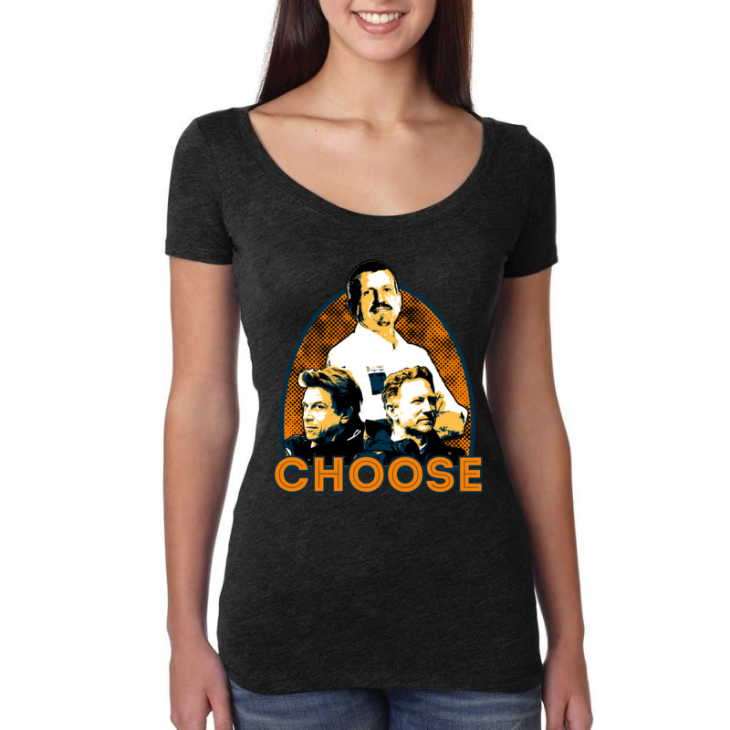 Choose A Team Principal Women's Triblend Scoop T-shirt by cm-arts | Artistshot