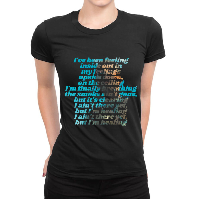 Healing - Fletcher Ladies Fitted T-Shirt by JULIUSGERADEAU | Artistshot