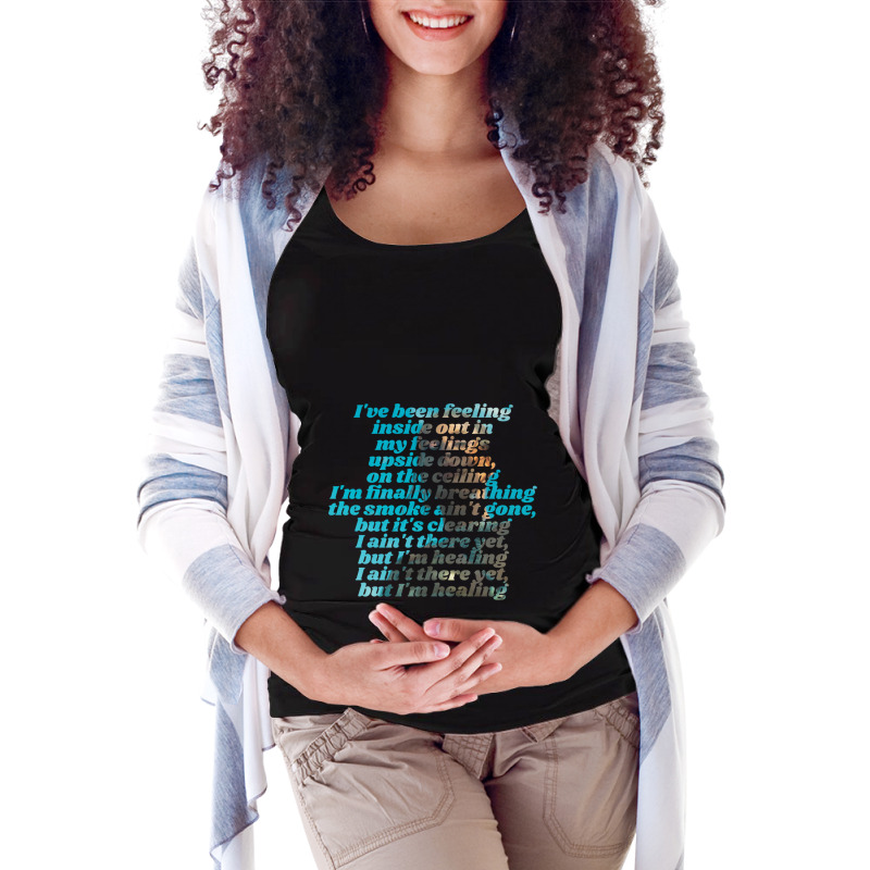 Healing - Fletcher Maternity Scoop Neck T-shirt by JULIUSGERADEAU | Artistshot