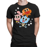 Cn The Amazing World Of Gumball Group Shot Stars T-shirt | Artistshot