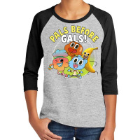 Cn The Amazing World Of Gumball Pals Before Gals Youth 3/4 Sleeve | Artistshot