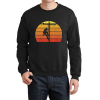 Retro Vintage Lineman Line Worker Utility Pole Lineman Crewneck Sweatshirt | Artistshot