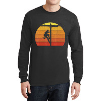 Retro Vintage Lineman Line Worker Utility Pole Lineman Long Sleeve Shirts | Artistshot