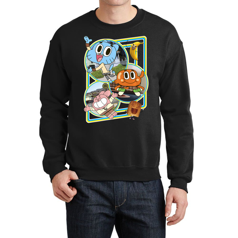 Cn The Amazing World Of Gumball The Boys Crewneck Sweatshirt | Artistshot