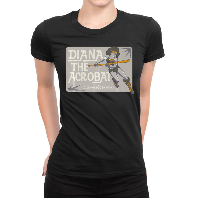 Dungeons & Dragons Diana The Acrobat Panel Ladies Fitted T-Shirt by hotoancuong | Artistshot