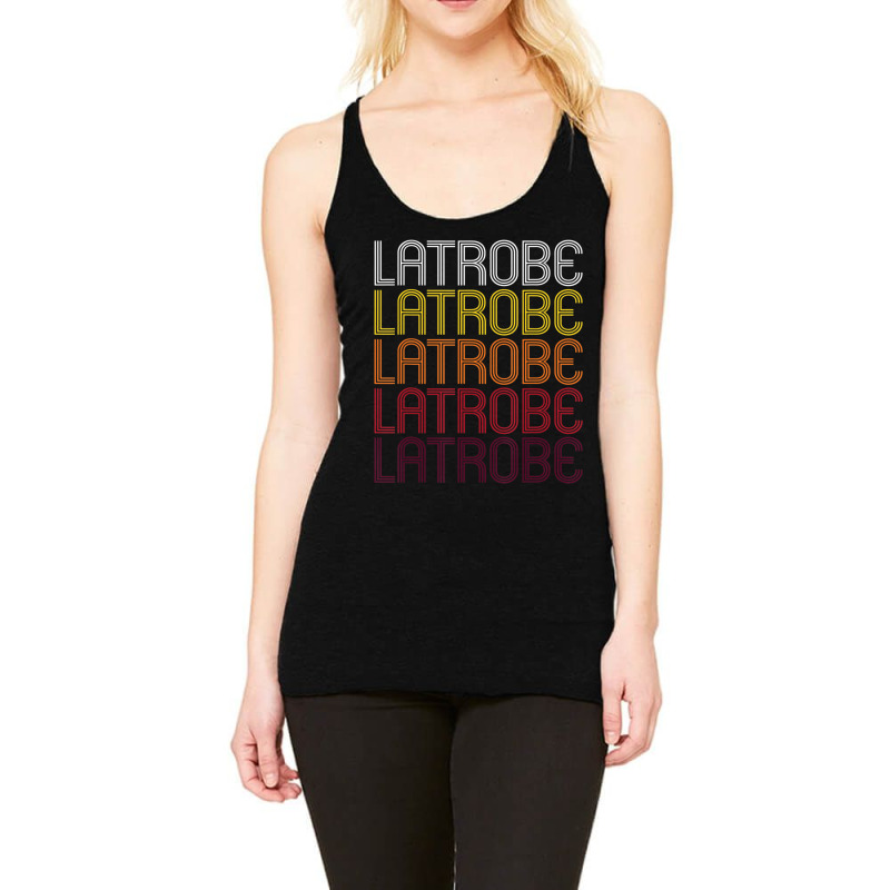 Latrobe, Pa Vintage Style Pennsylvania Racerback Tank by Mello Greenwood | Artistshot