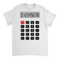 Calculator Halloween Costume Pretend I'm A Calculator T Shirt Classic T-shirt | Artistshot