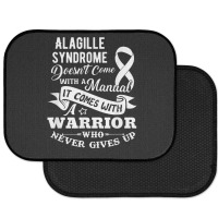 Alagille Syndrome Doesn't Come With A Manual Warrior T Shirt Rear Car Mat | Artistshot