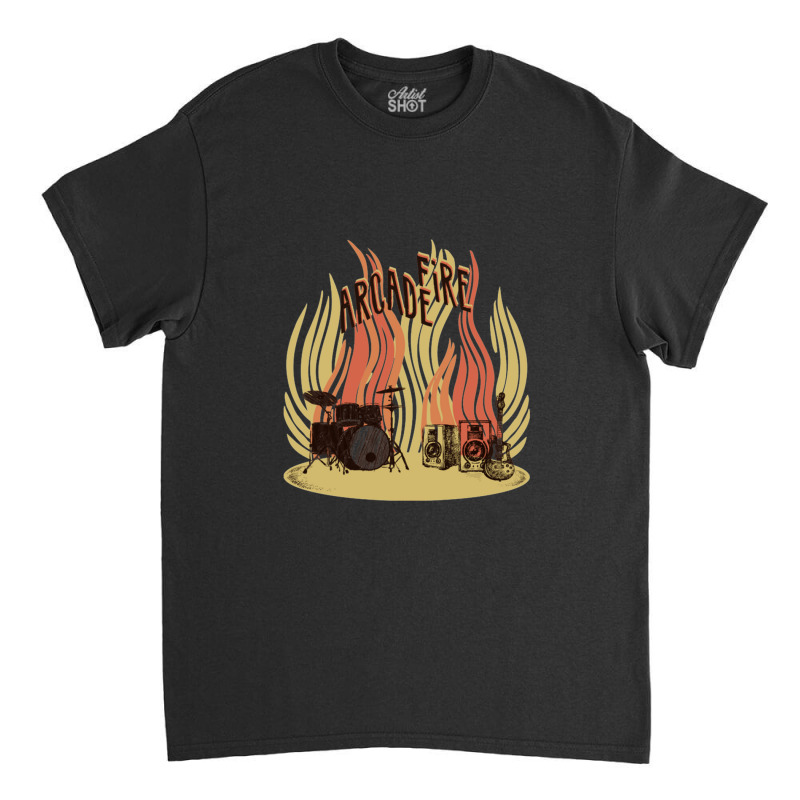 The Arcade Fire Classic T-shirt by MuhammadAbbott | Artistshot