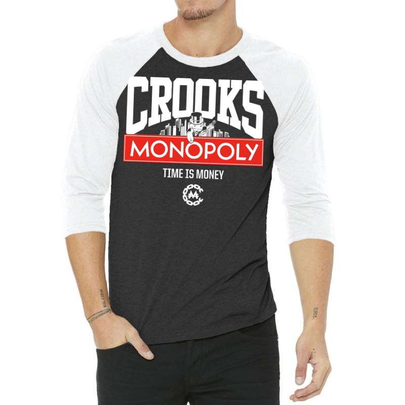 Crooks Monopoly 3/4 Sleeve Shirt by jimmy23 | Artistshot