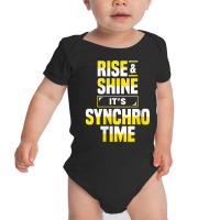 Womens Synchro Time Synchronized Swimming Artistic Swimmer Apparel V N Baby Bodysuit | Artistshot