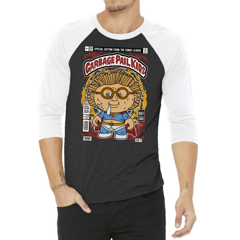 Garbage Pail Kids, The Garbage Pail Kids, Garbage Pail Kids Art, Garba 3/4 Sleeve Shirt | Artistshot