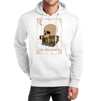 Bibliophile Tarot Card Pagan Goblincore Goth Occult Book Pullover Hood Unisex Hoodie | Artistshot