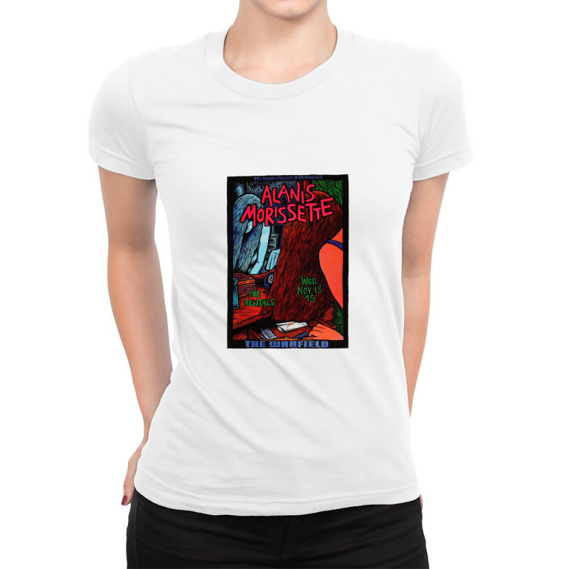 Alanis Morissette Ladies Fitted T-Shirt by jeslina jeje | Artistshot