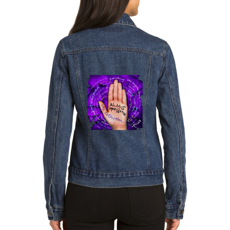 Alanis Morissette Ladies Denim Jacket by jeslina jeje | Artistshot